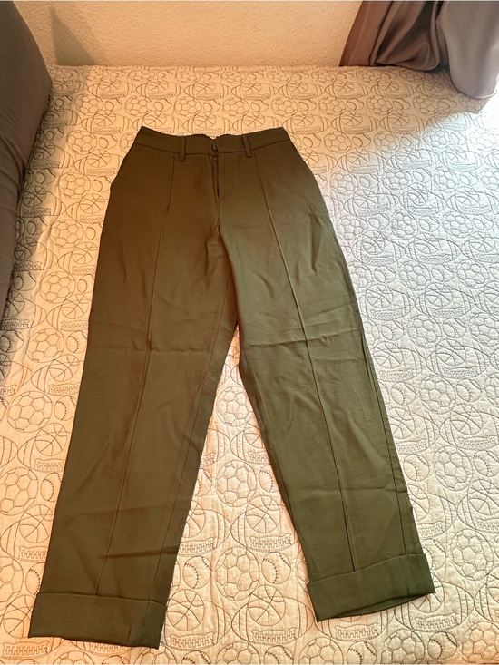 a new day Pants - a new day Olive Green Straight Leg Pants